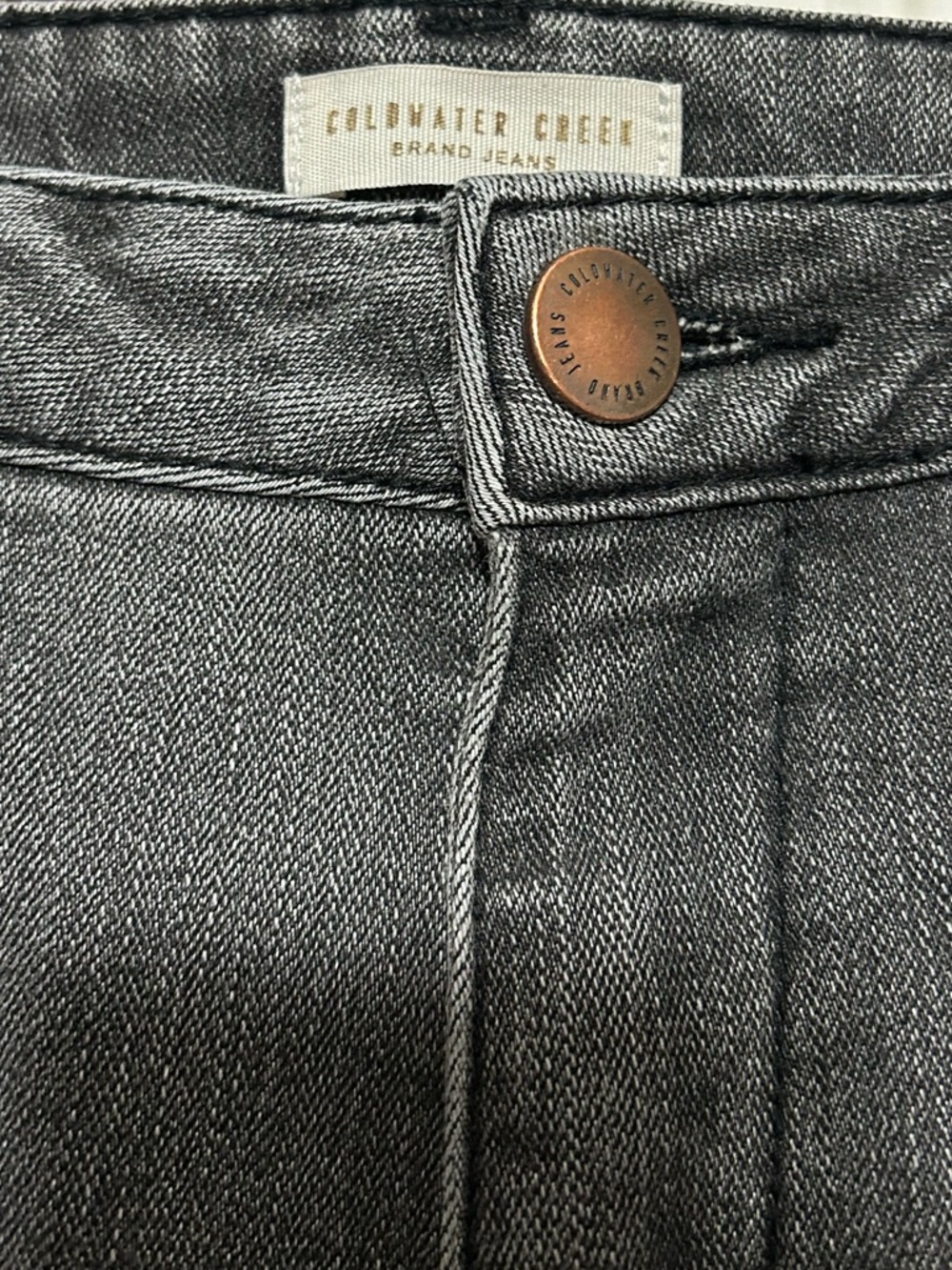 Coldwater Creek Women's Straight-Leg Jeans - Gray - Picture 6 of 6